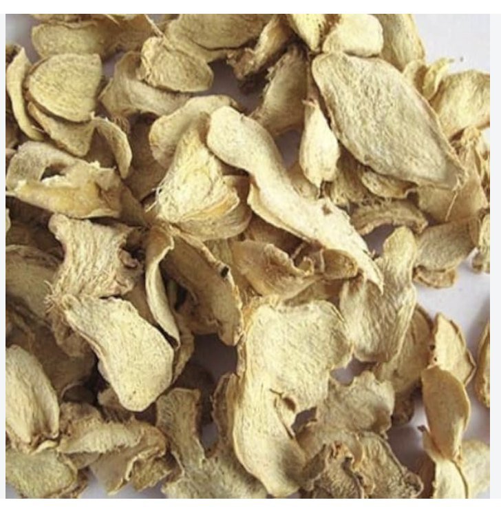 Indonesian dried ginger slices